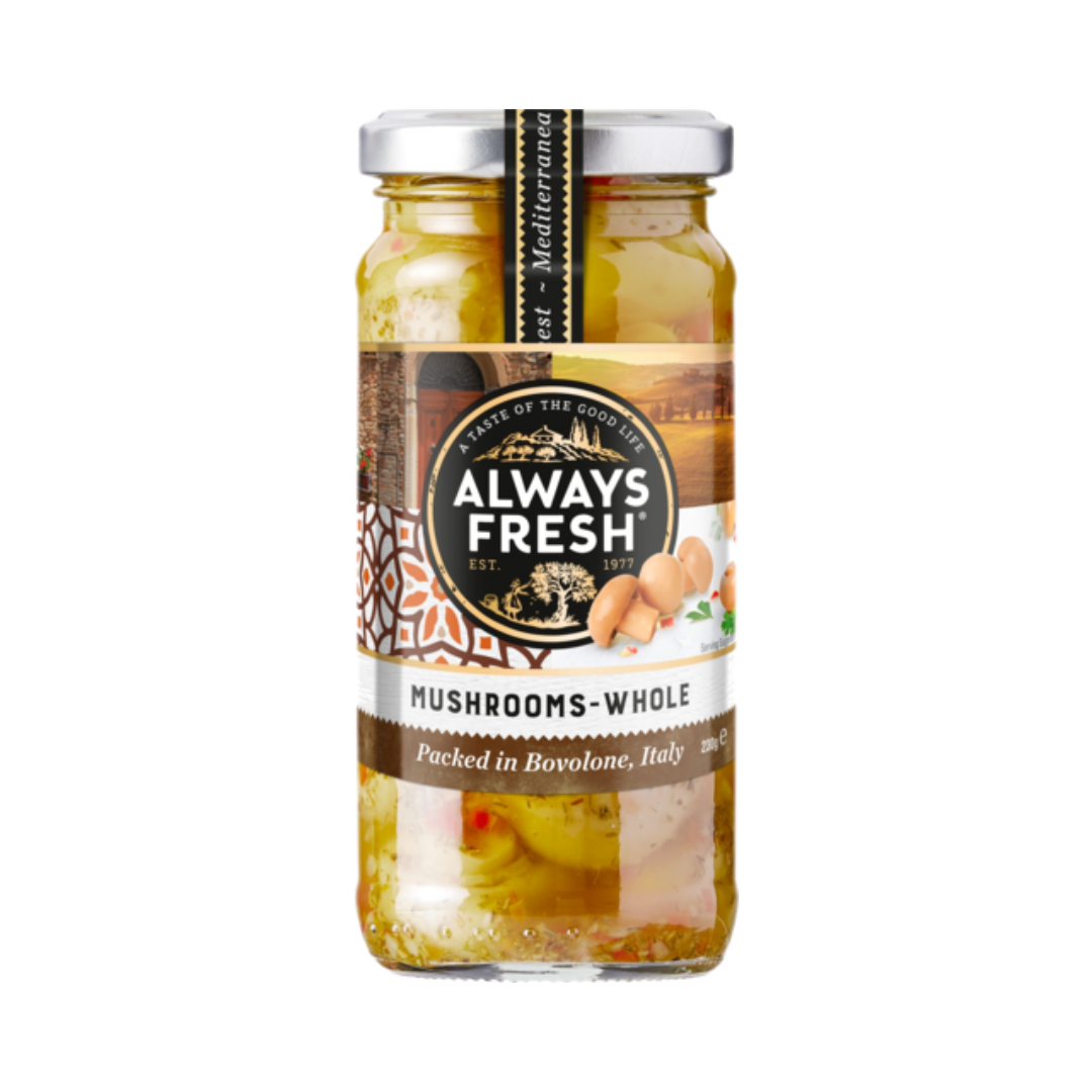 Always Fresh Mushrooms Whole 230g