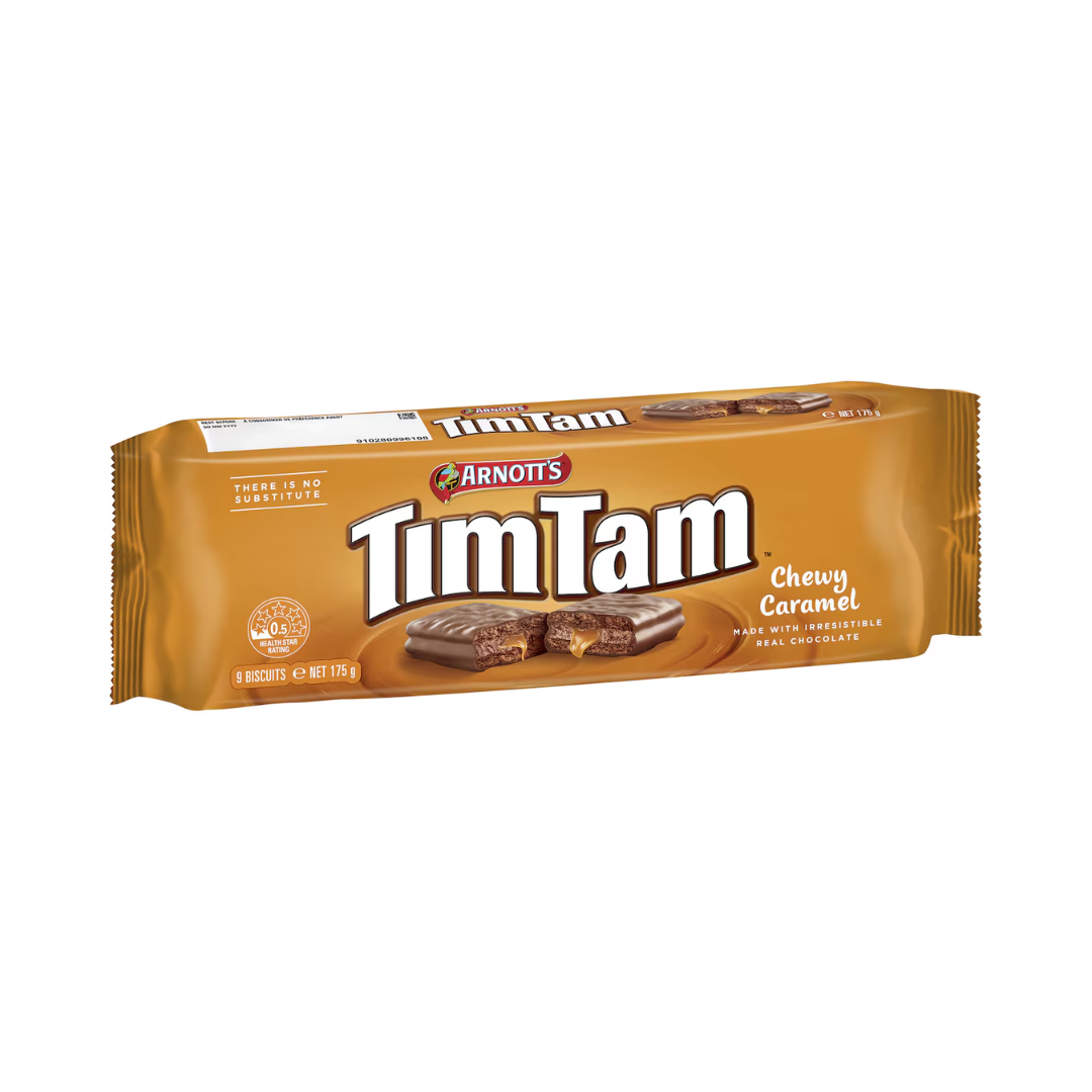 Arnott's Tim Tam Chewy Caramel 175g