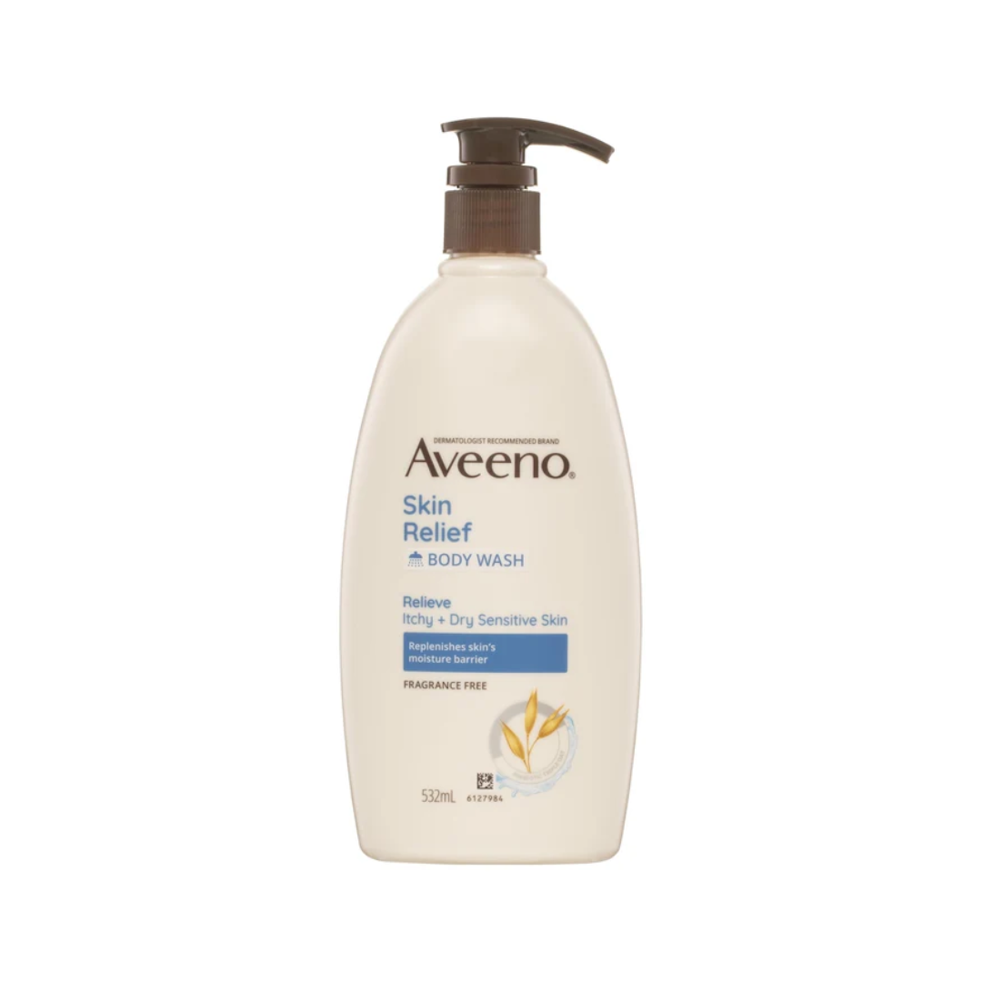 Aveeno Skin Relief Body Wash Fragrance Free 532ml