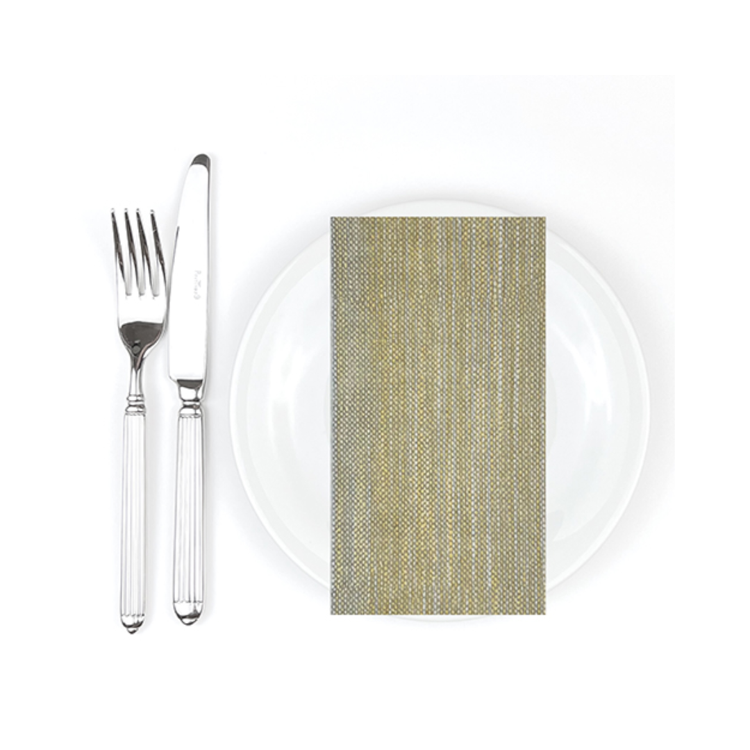 Bionap Serviettes Melange Gold 25 Pack
