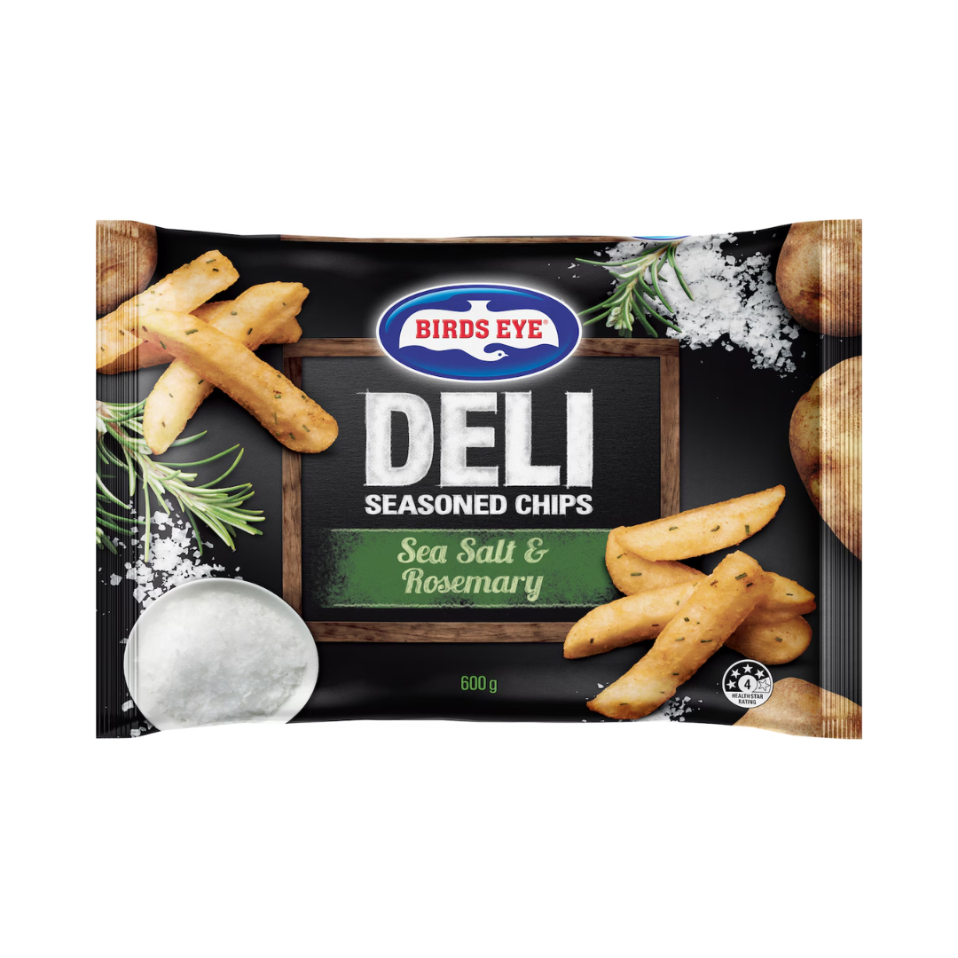 Birds Eye Chips Sea Salt & Rosemary 600g