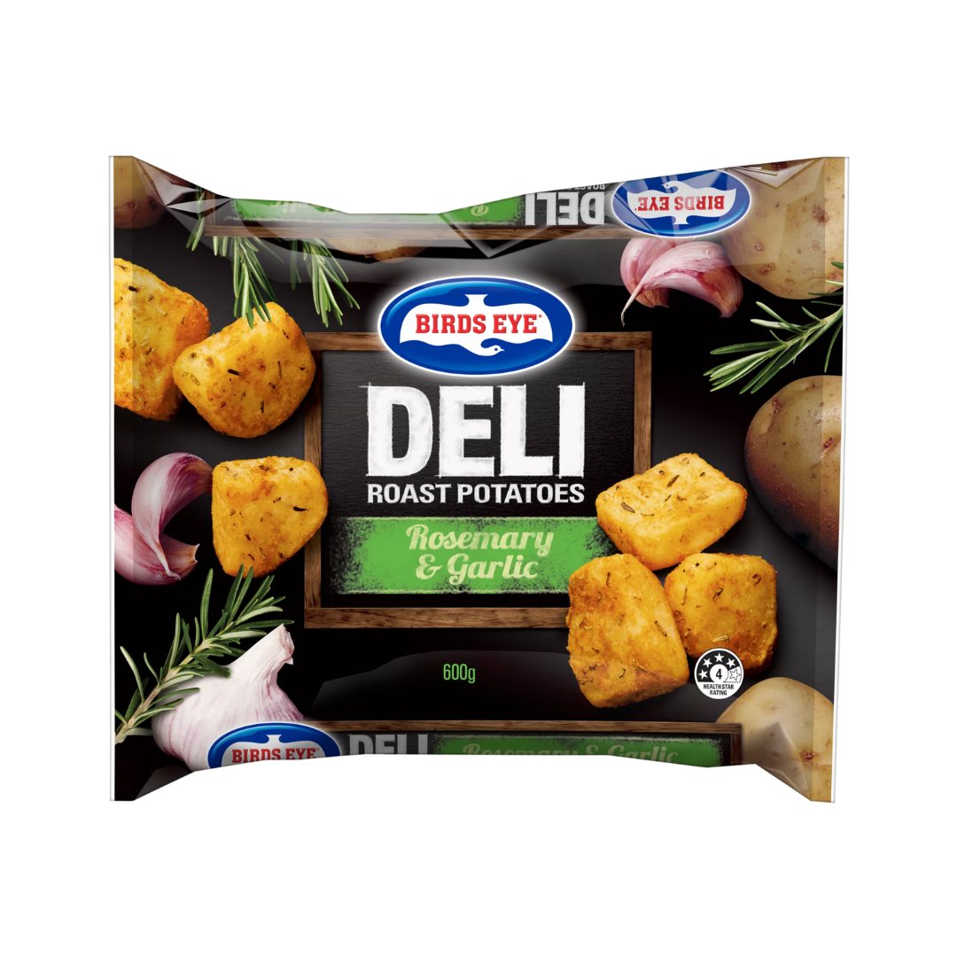 Birds Eye Deli Roast Potatoes Rosemary & Garlic 600g