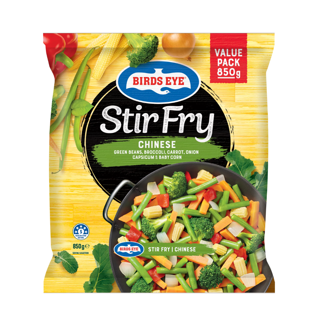 Birds Eye Stir Fry Mix Chinese 850gm