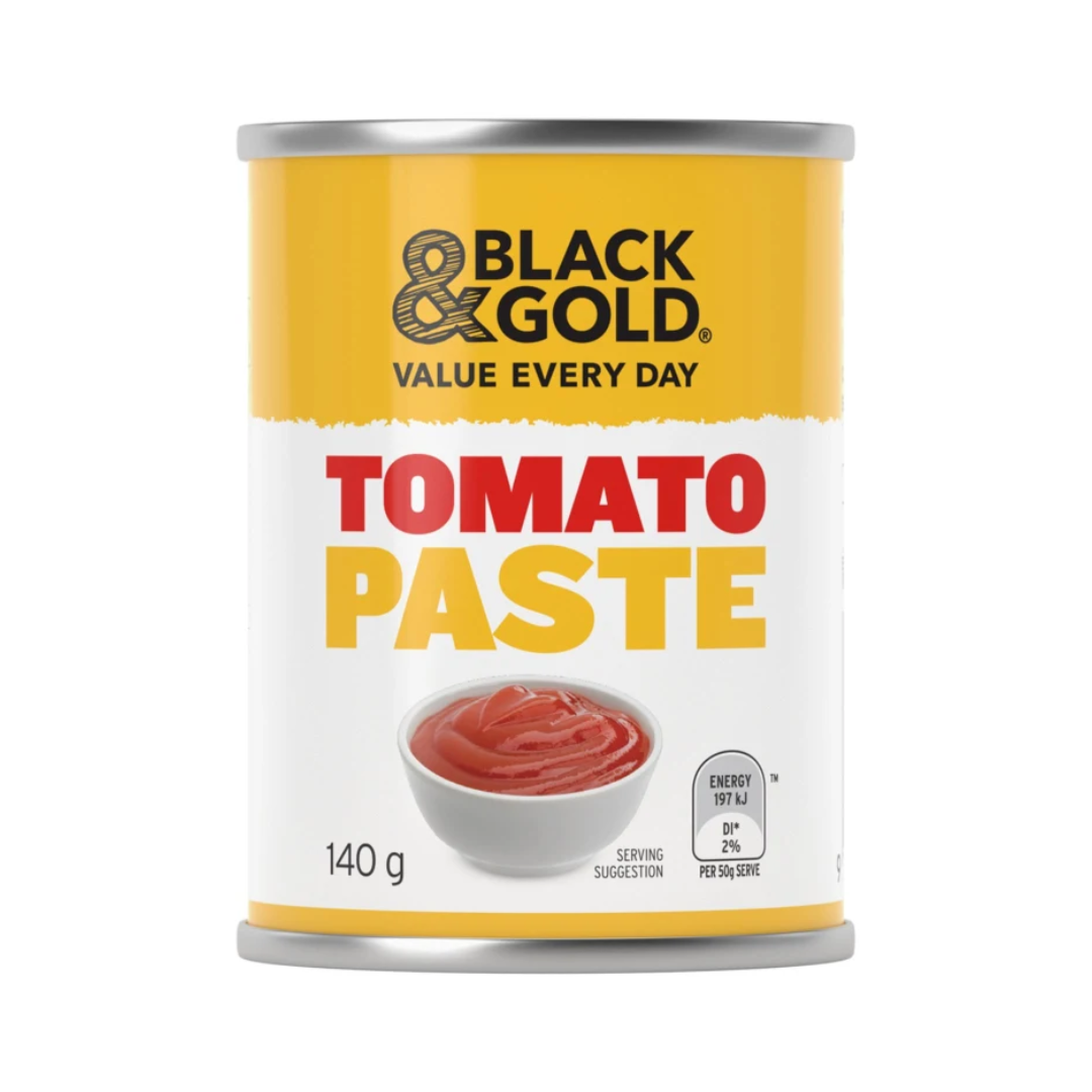 Black & Gold Tomato Paste 140g