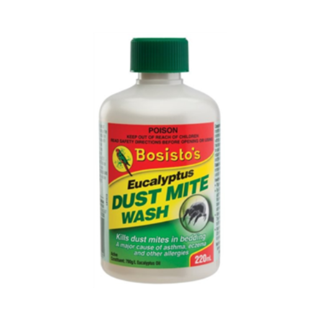 Bosisto's Eucalyptus Dust Mite Wash 220ml