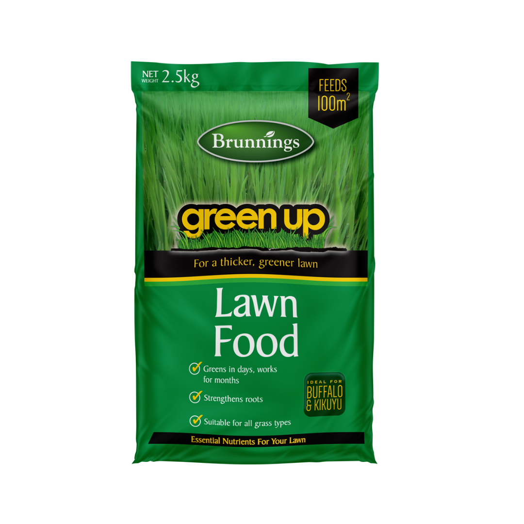 Brunnings Green Up Lawn Food 2.5kg