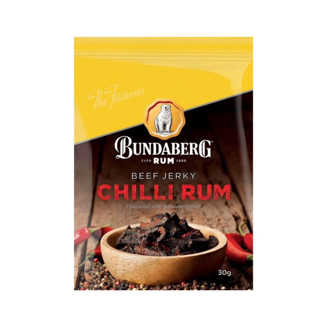 Bundaberg Beef Jerky Chilli Rum 30g