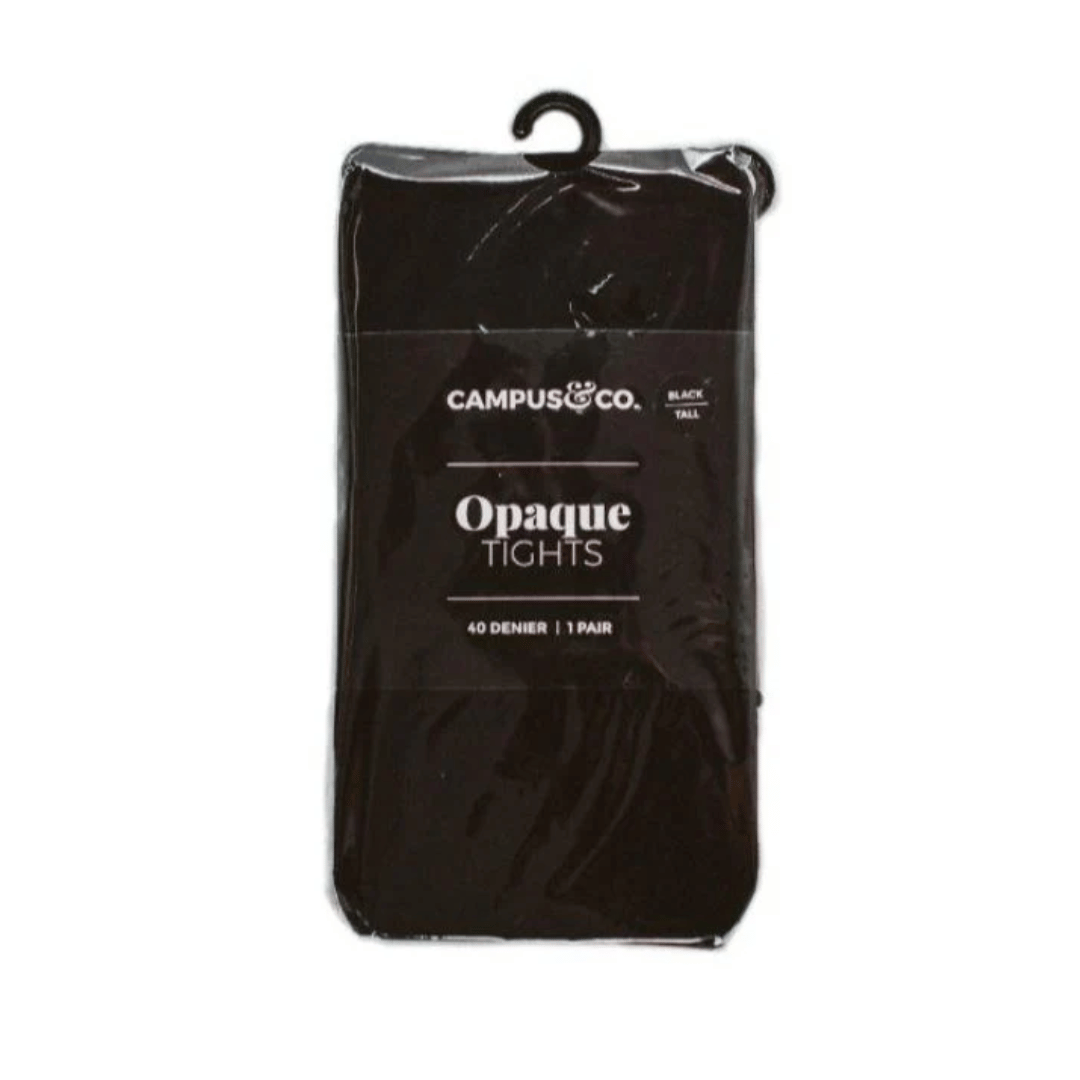 Campus & Co Microfibre Tights Opaque Black 40 denier Tights Tall