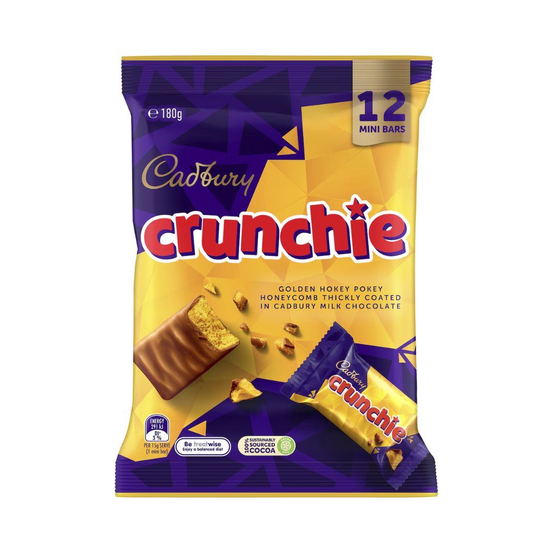 Cadbury Crunchie Bar Sharepack 180g