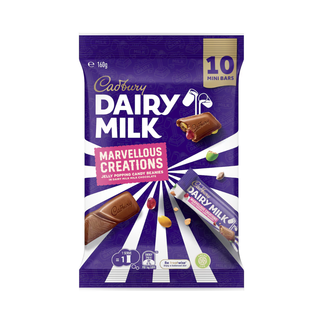 Cadbury Dairy Milk Marvellous Creation Share Pack 10 Pieces 160g