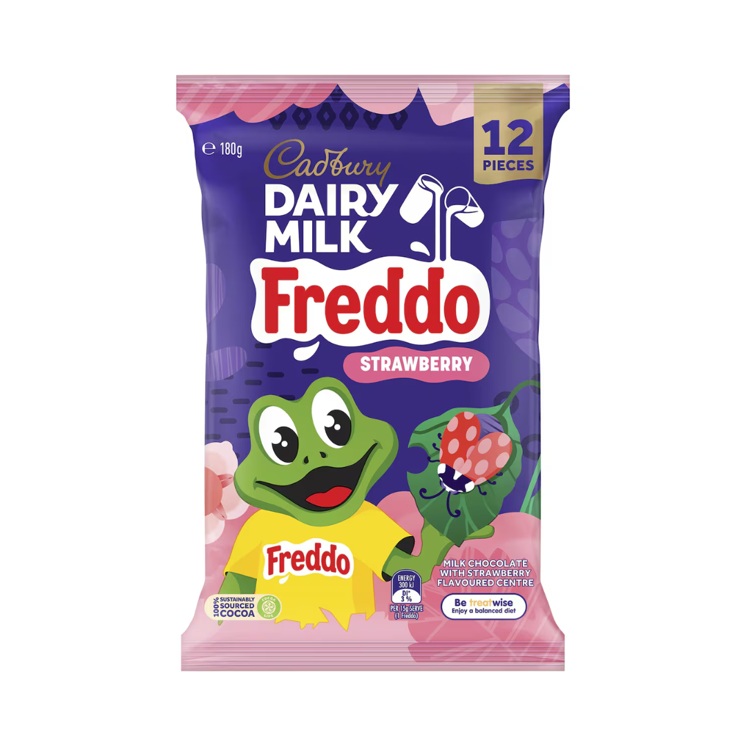 Cadbury Freddo Frog Strawberry Sharepack 180g