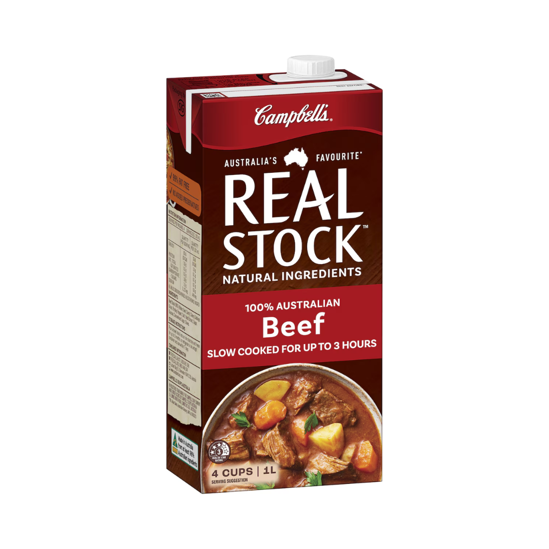 Campbells Beef Real Stock 1L