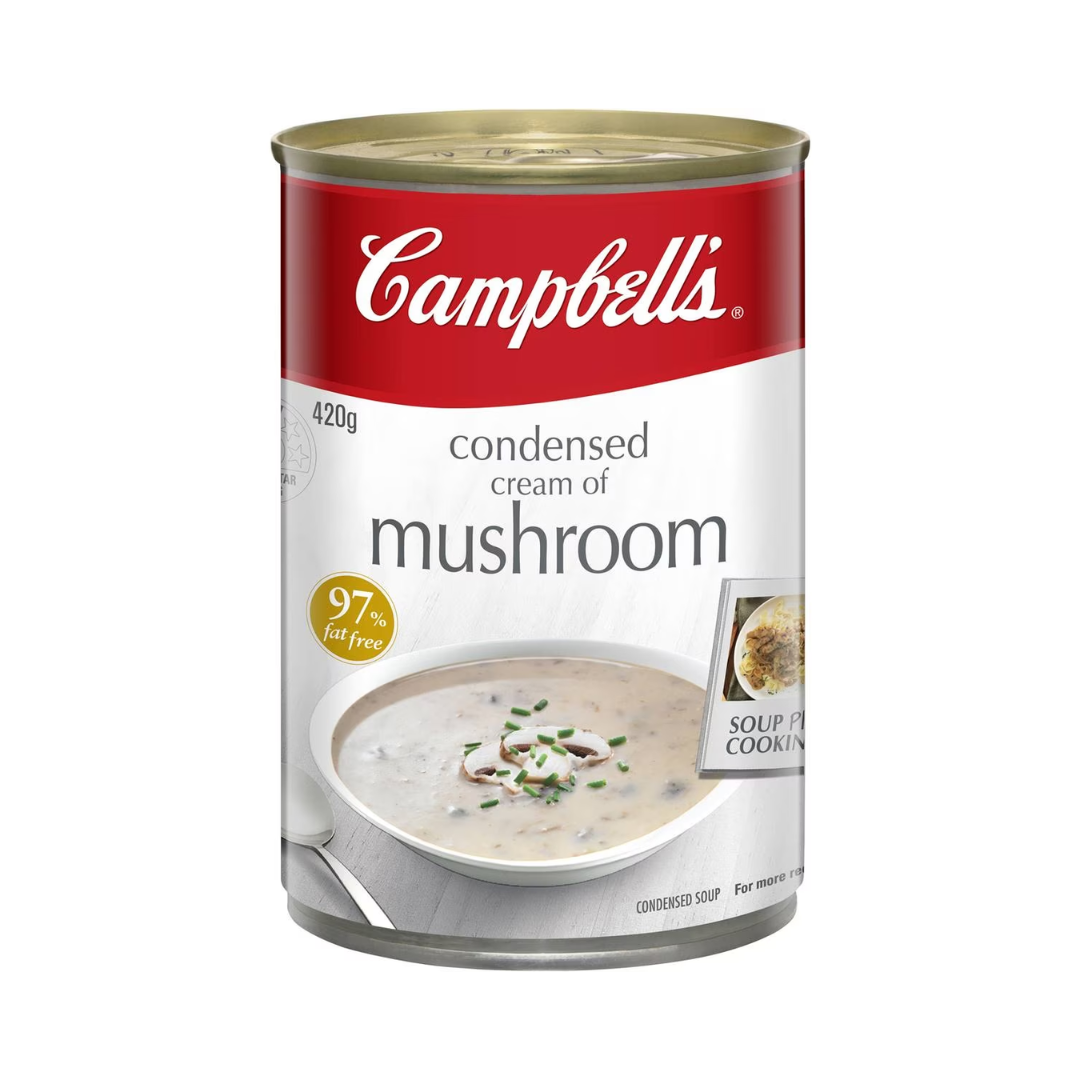 Campbells Cream Of Mushroom Soup 420g
