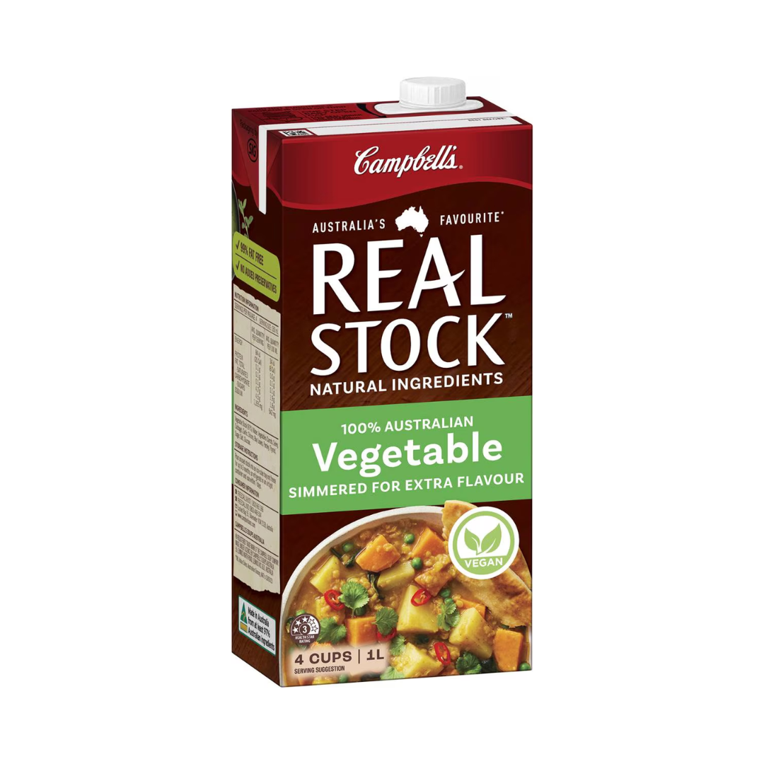 Campbells Real Stock Vegetable 1L