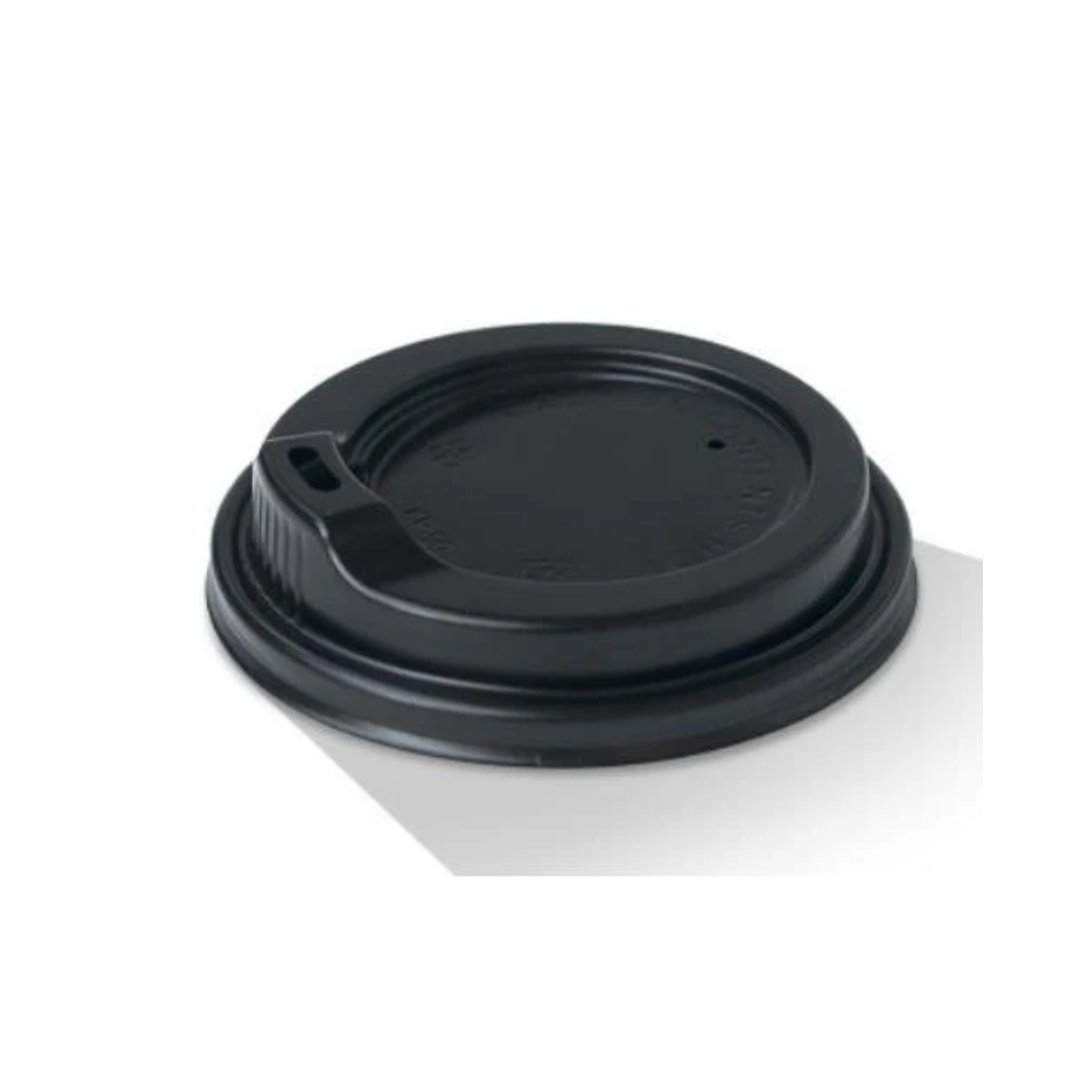 Campus & Co Coffee Cup Lid Black 50 Pack