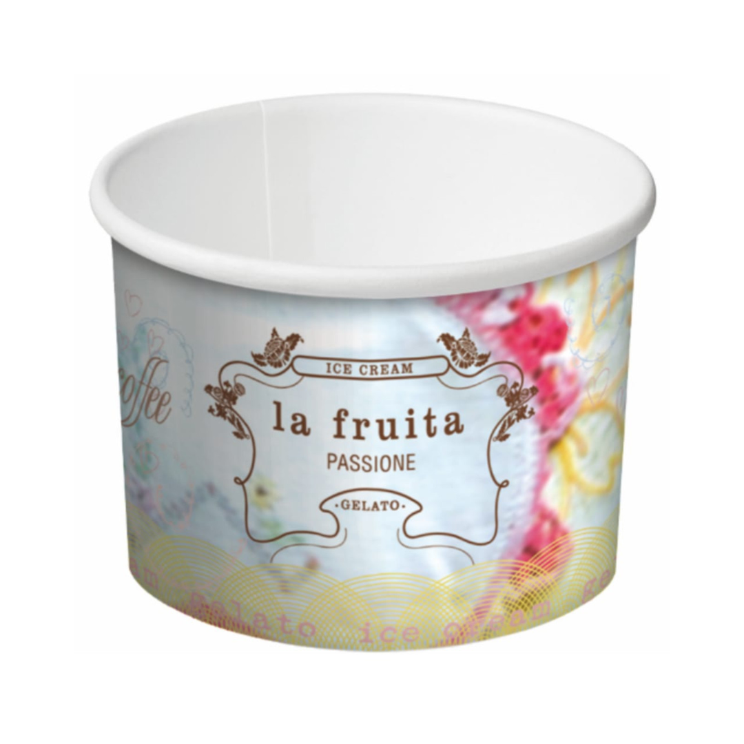 Cast Away Gelato Cup 120ml/4oz 25 Pack