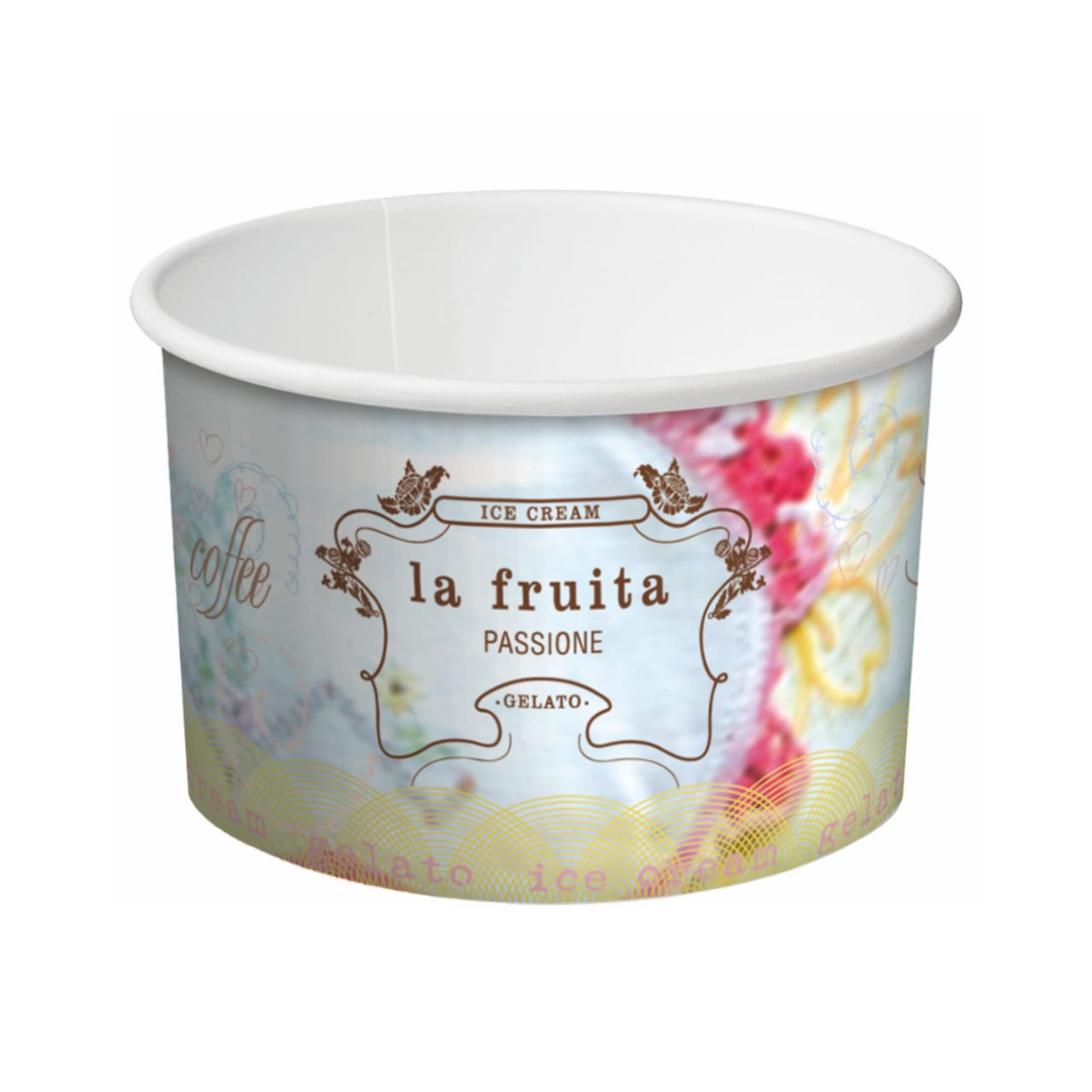 Cast Away Gelato Cup 280ml/8oz 25 Pack