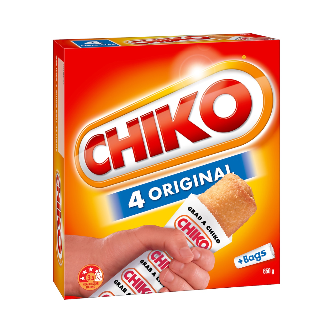 Chiko Original Rolls 4 Pack
