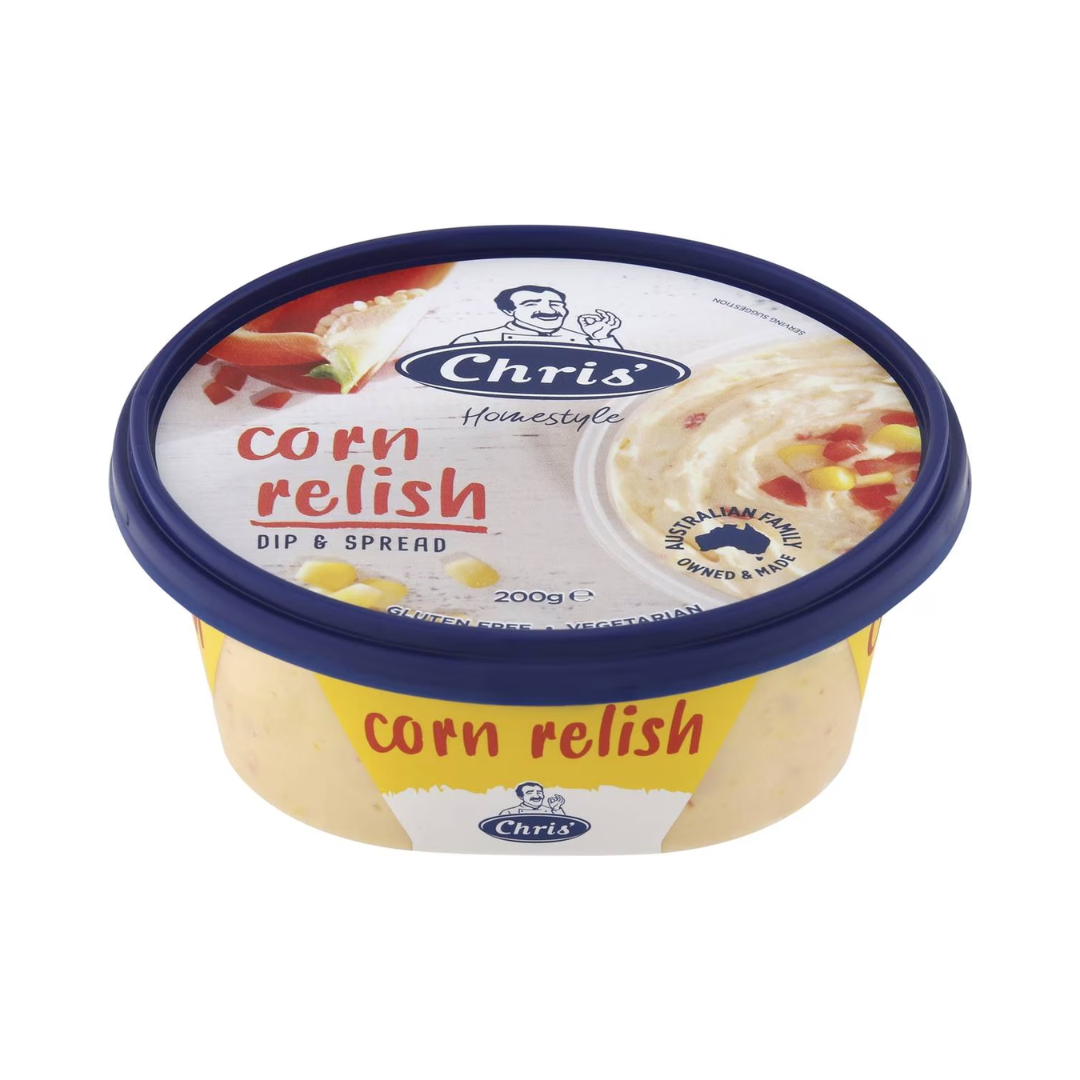 Chris Dip Corn Relish 200g