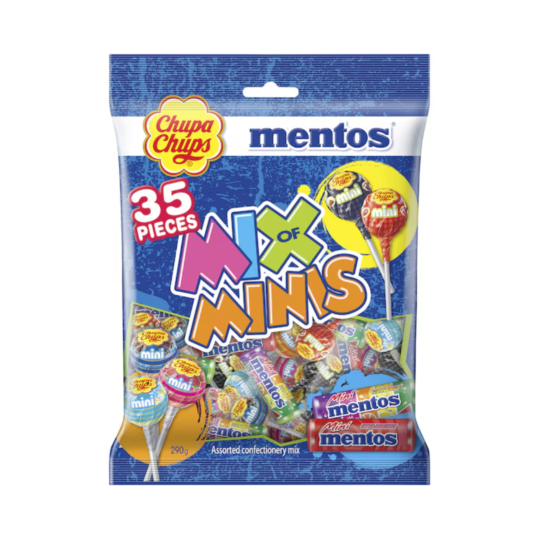 Chupa Chups & Mentos Mix of Minis 35 Pack