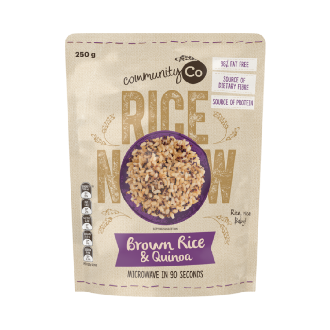 Community Co Brown Rice & Quinoa 250g