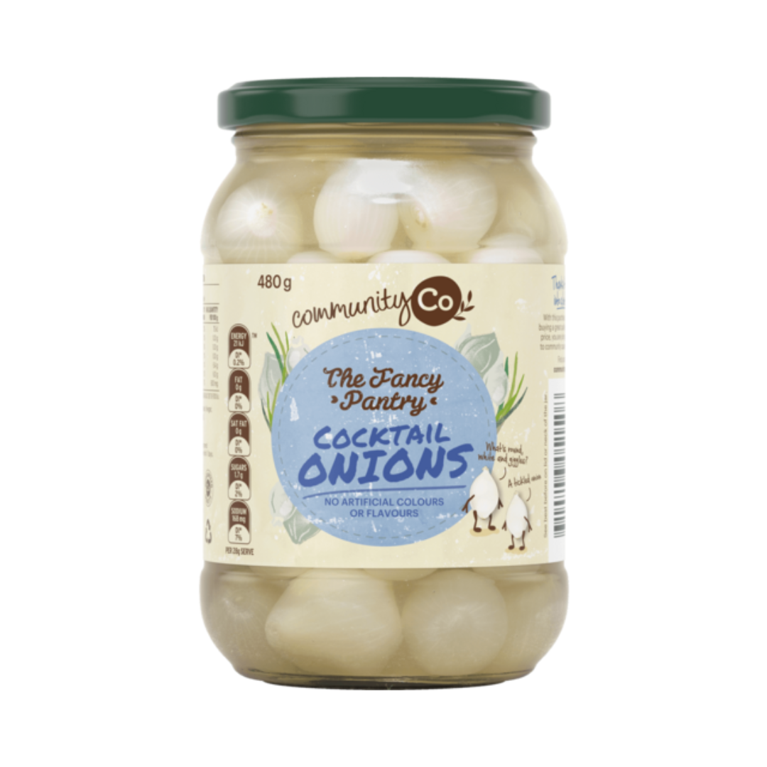 Community Co Cocktail Onions 480g