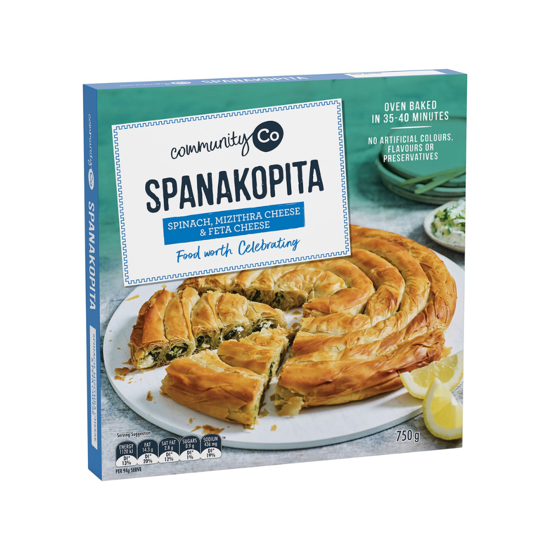 Community Co Spanakopita 750g
