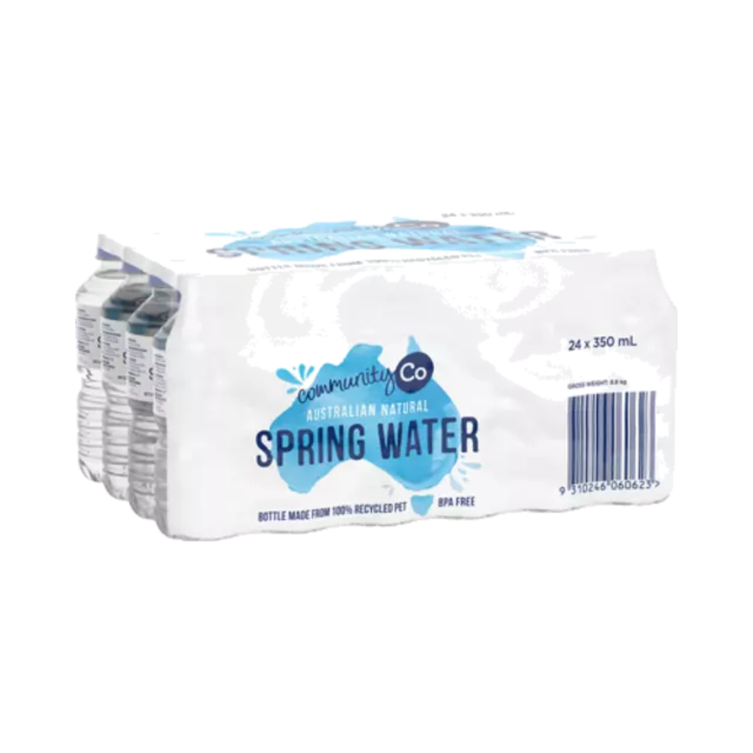 Community Co Spring Water Mini 24 x 350ml