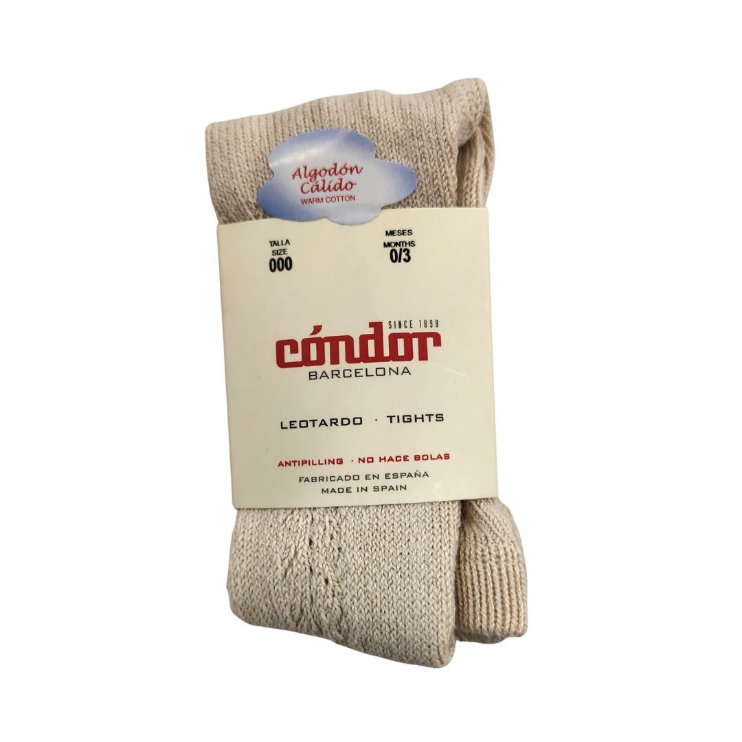 Condor 2591/1-304/000 Lino Side Pattern Tights-000