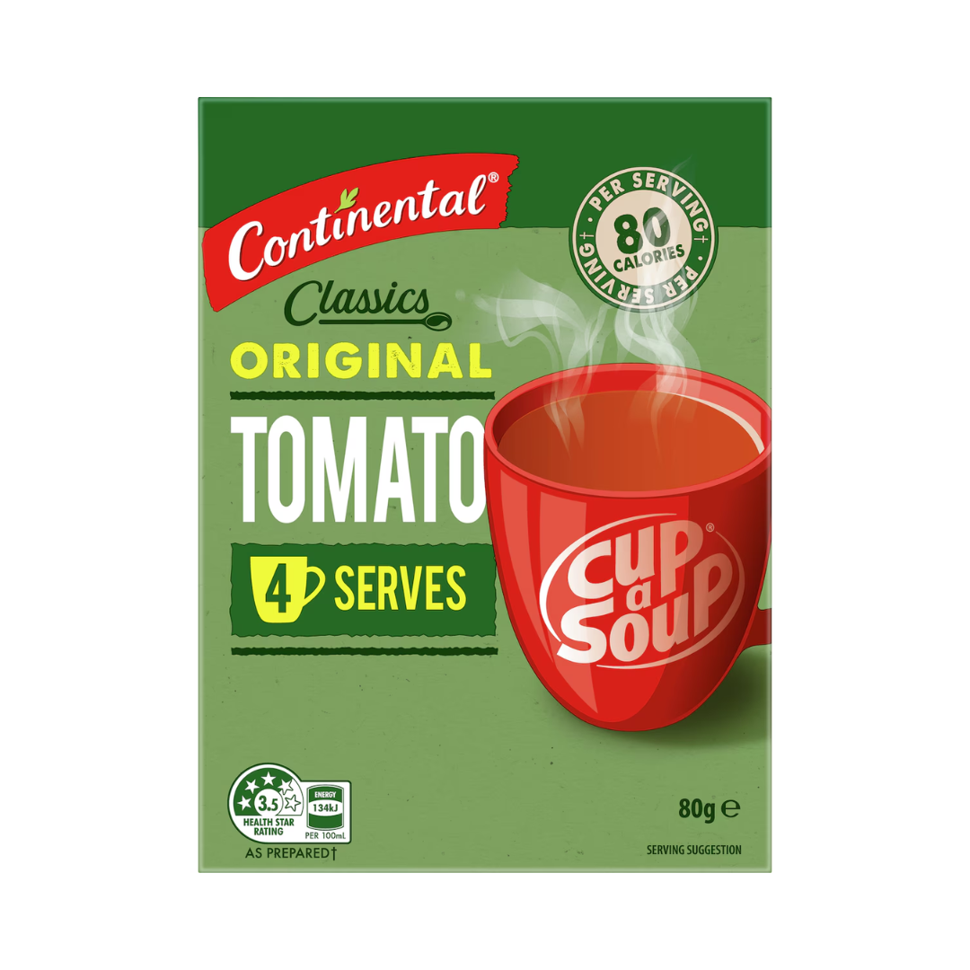 Continental Cup A Soup Tomato 4 Serves 80g