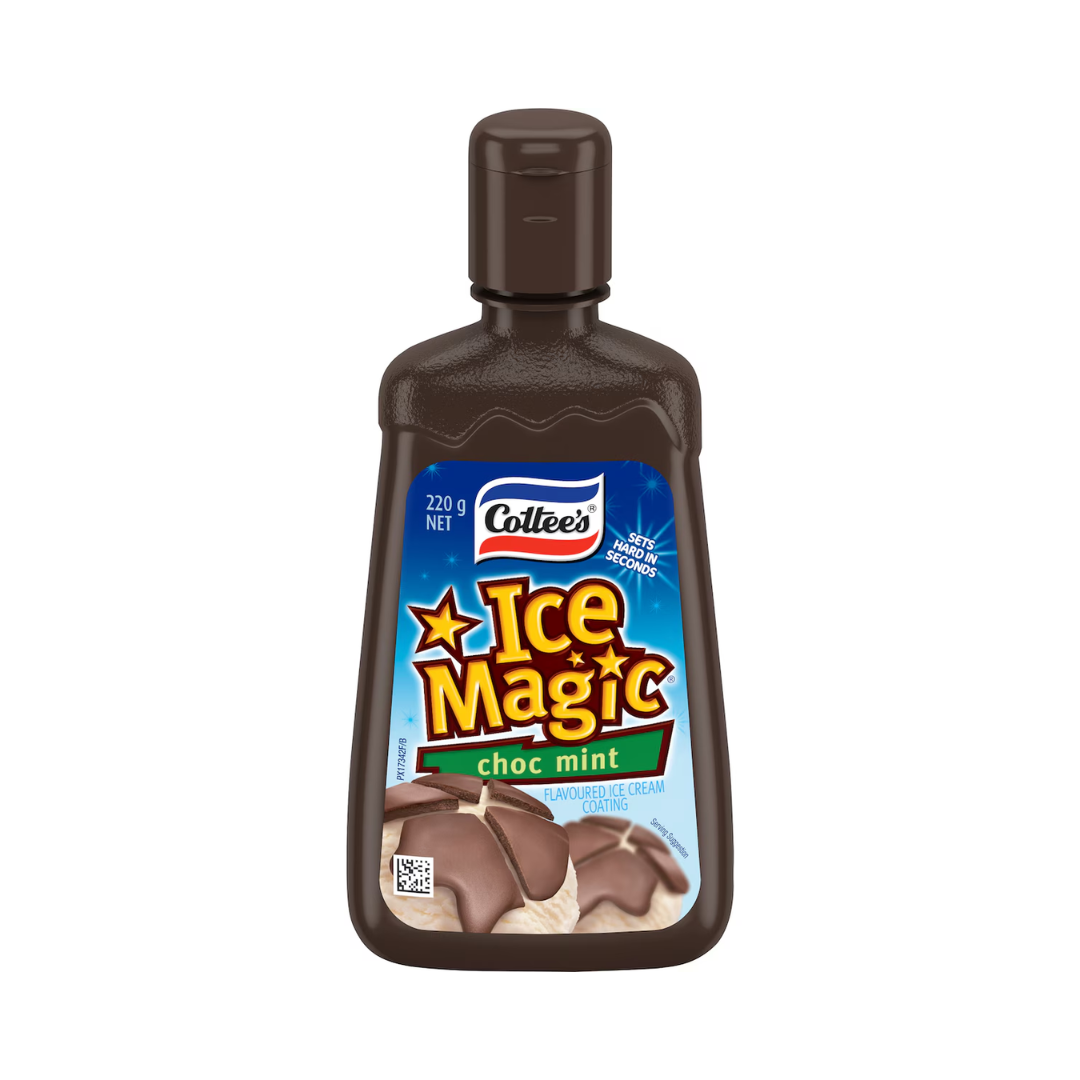 Cottee's Ice Magic Choc Mint 220g