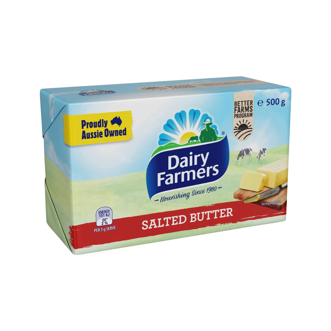 Dairy Farmers Salted Butter 500g