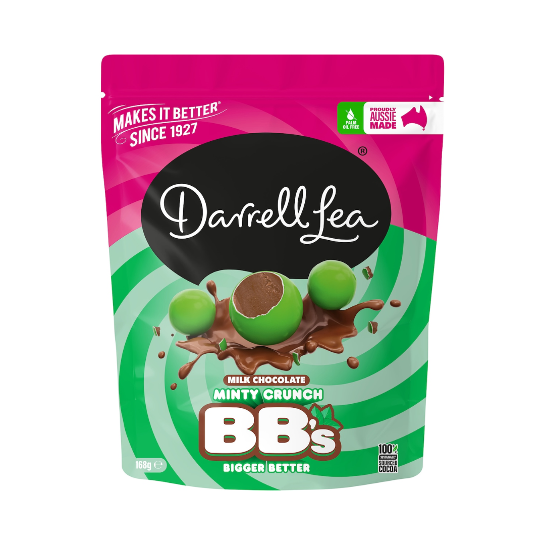 Darrell Lea Minty Crunchy Chocolate Balls 168g