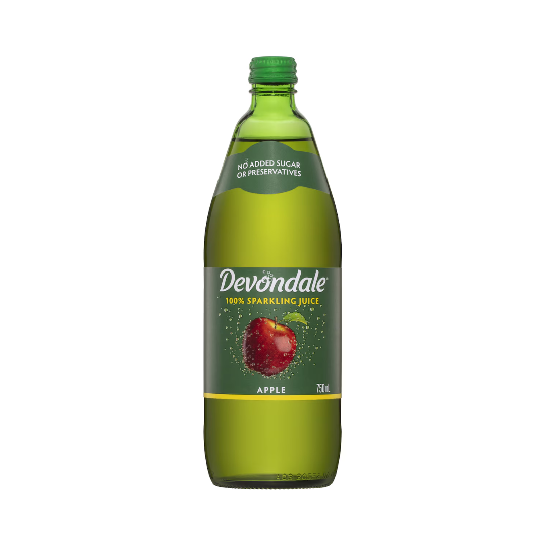 Devondale Sparkling Apple Juice 750ml