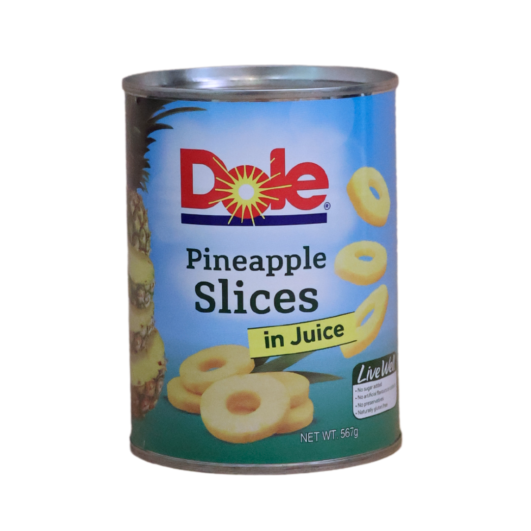 Dole Pineapple Slices in Juice 567g