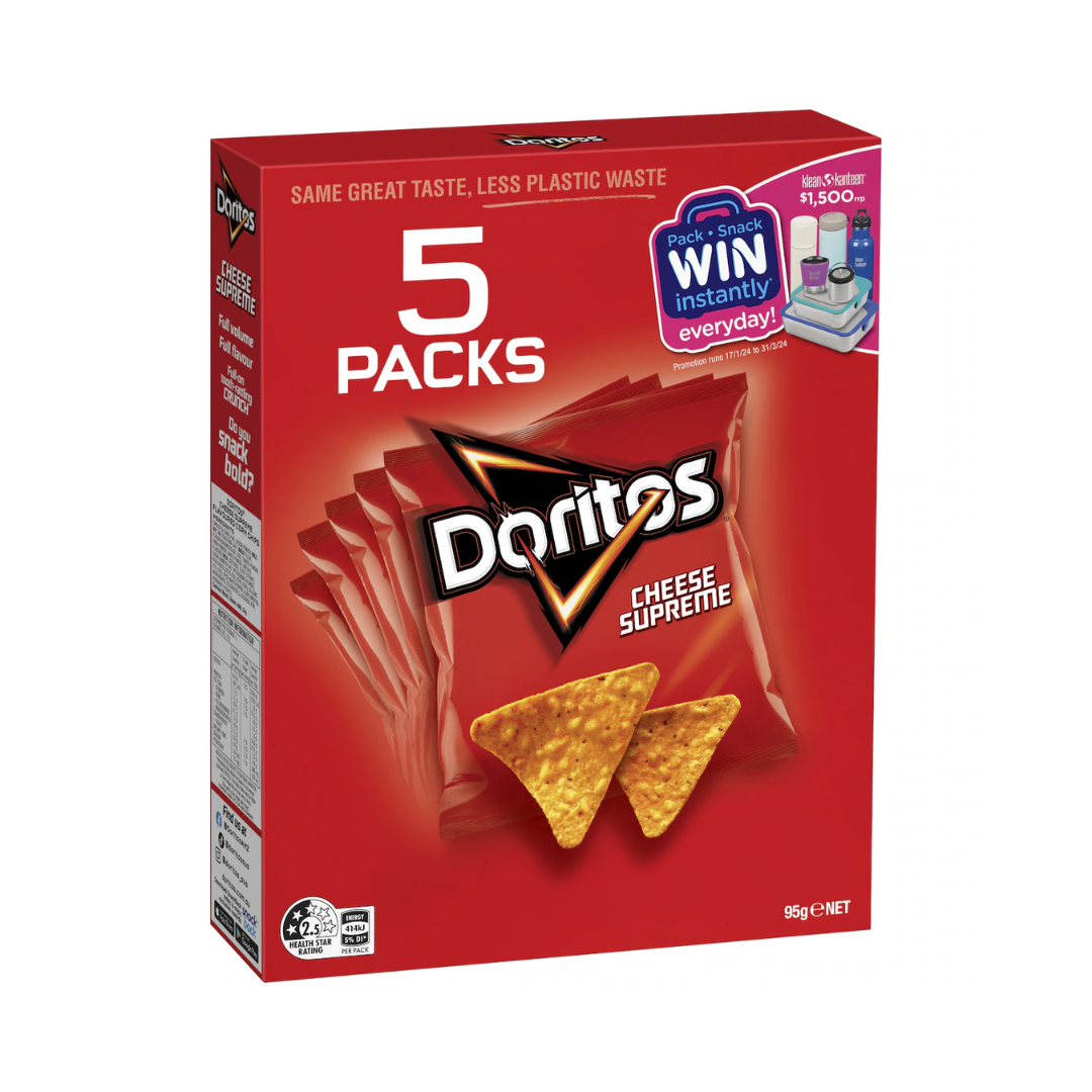 Doritos Cheese Supreme 5 Pack