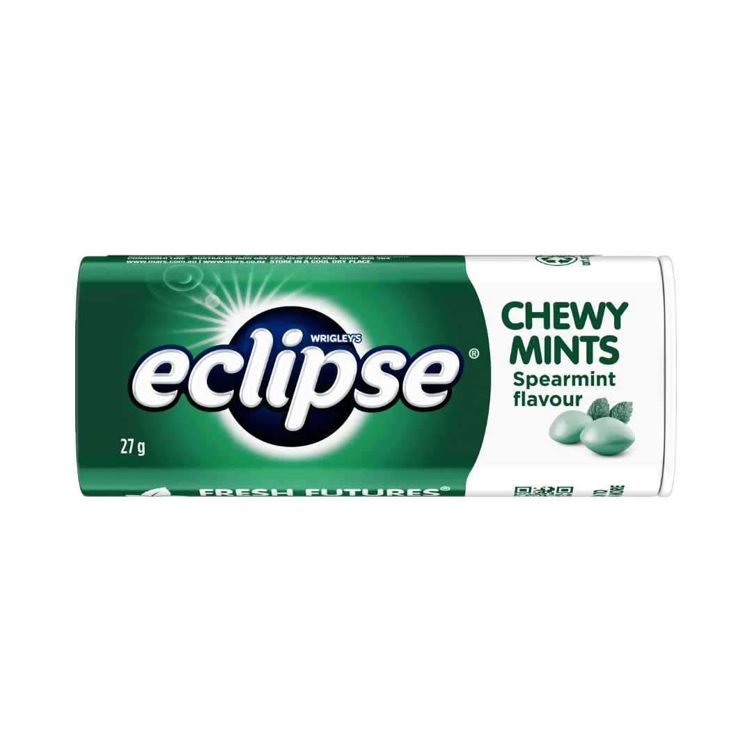 Wrigleys Eclipse Chewy Spearmint 27gm