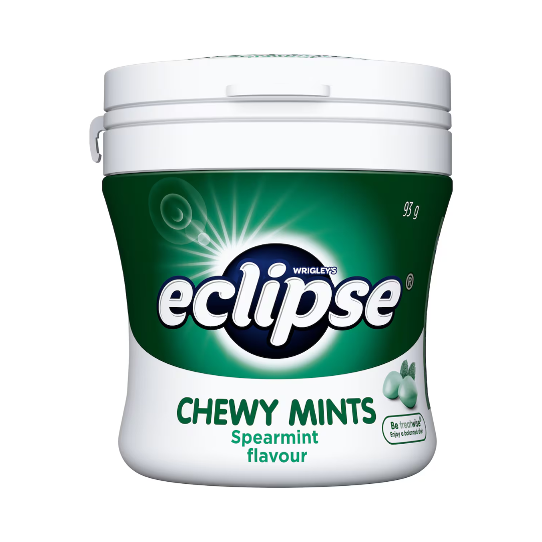 Wrigleys Eclipse Chewy Mint Spearmint 93g