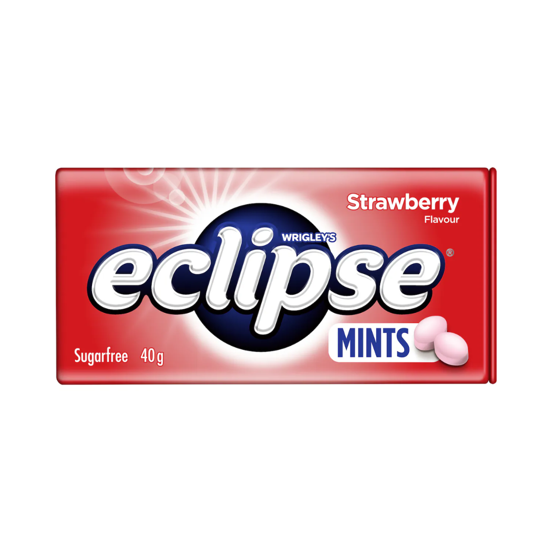 Wrigleys Eclipse Mints Strawberry 40g