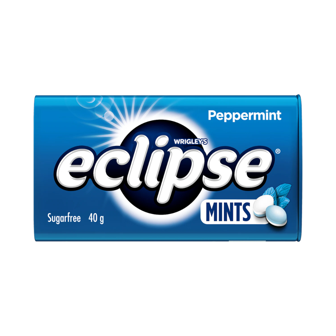 Wrigleys Eclipse Mints Peppermint 40g