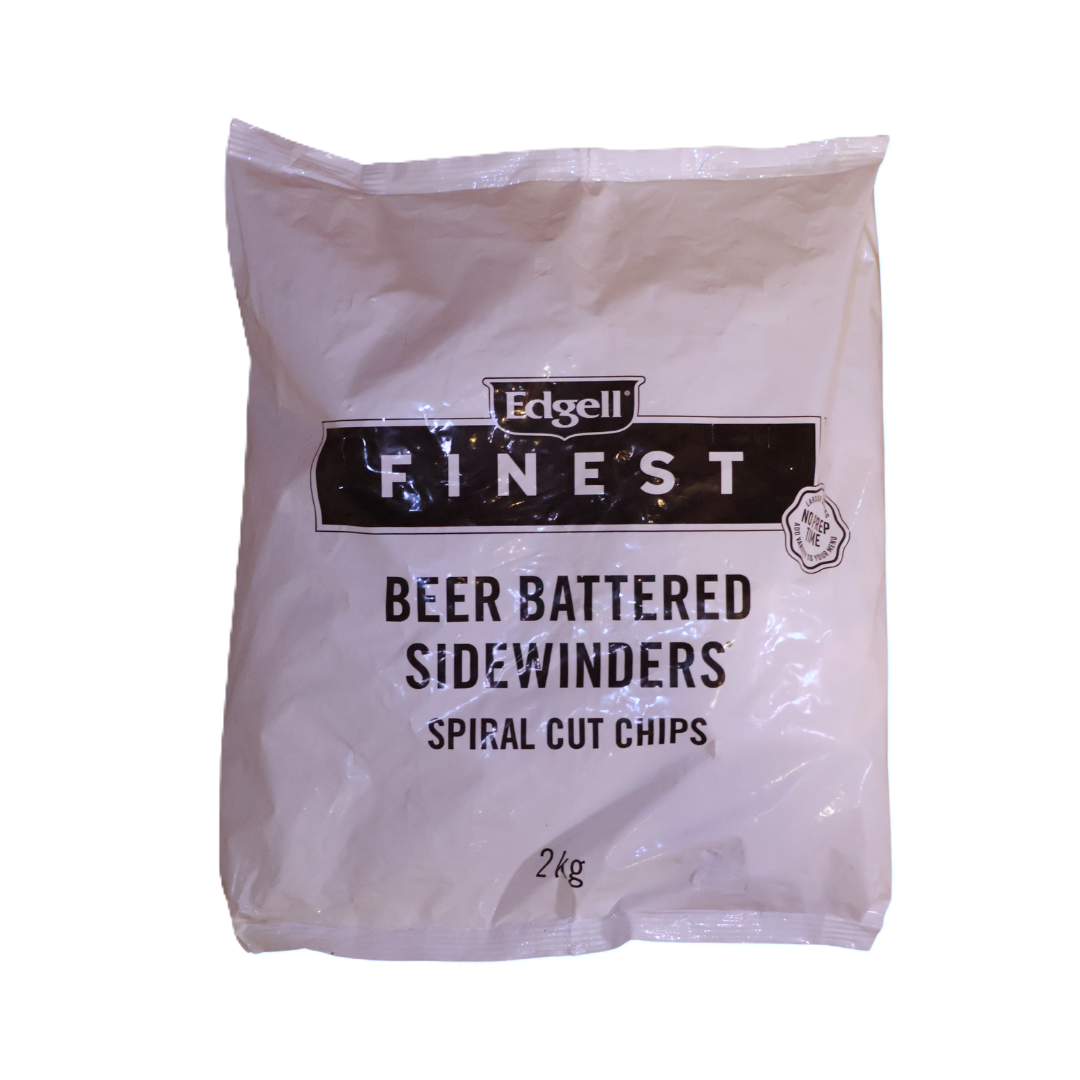 Edgell Beer Battered Sidewinders 2kg