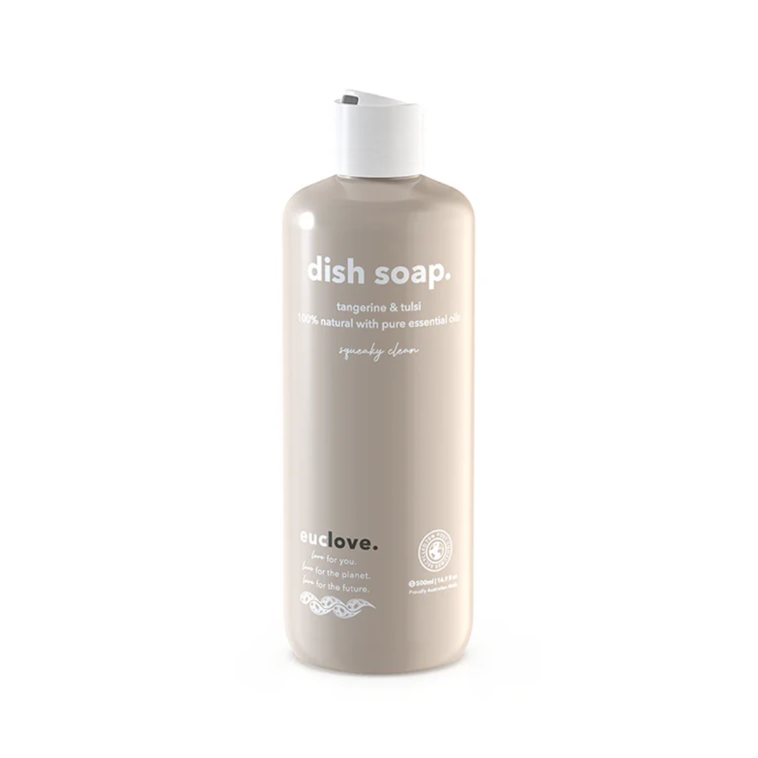 Euclove Dish Soap Tangerine & Tulsi 500ml