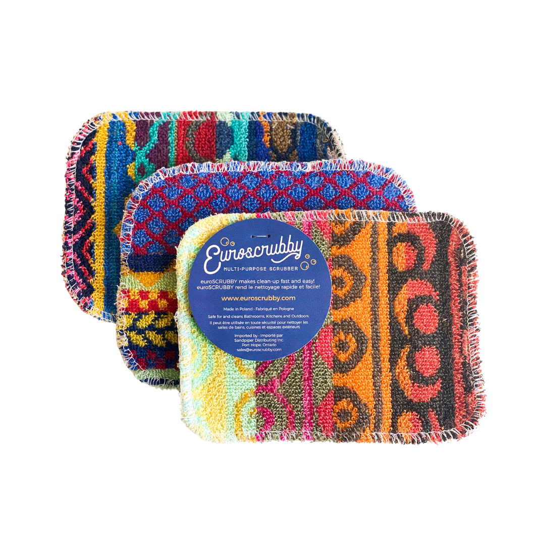 Euroscrubby Multipurpose Scrubber Assorted Designs