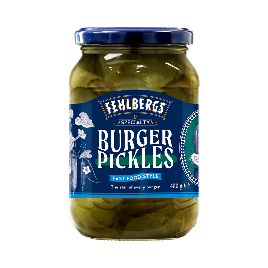 Fehlbergs Special Burger Pickles 490g