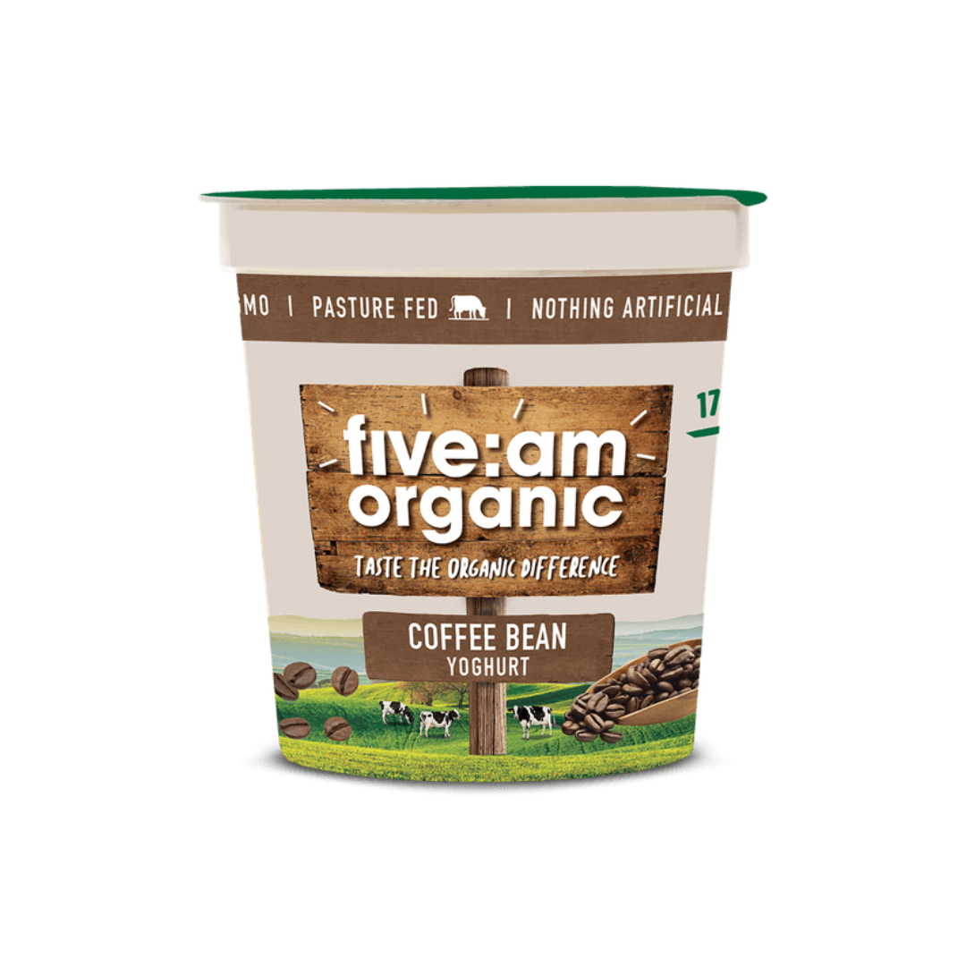 Five AM Organic Coffee Bean Yoghurt 150g