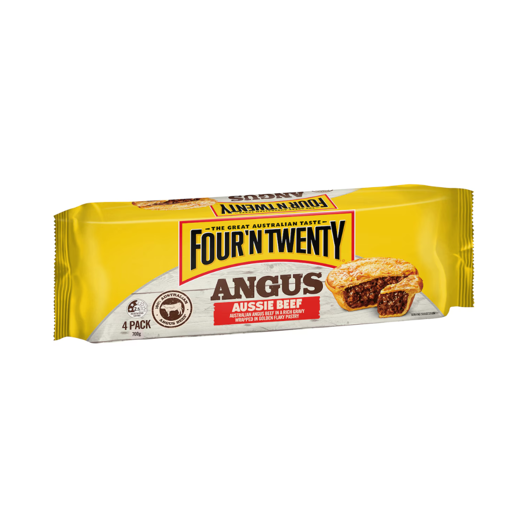 Four 'N Twenty Angus Beef Pies 4 Pack 700g