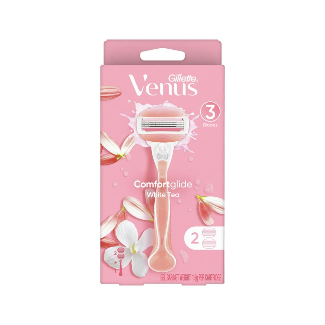 Gillette Venus Comfort Glide White Tea 2 Pack