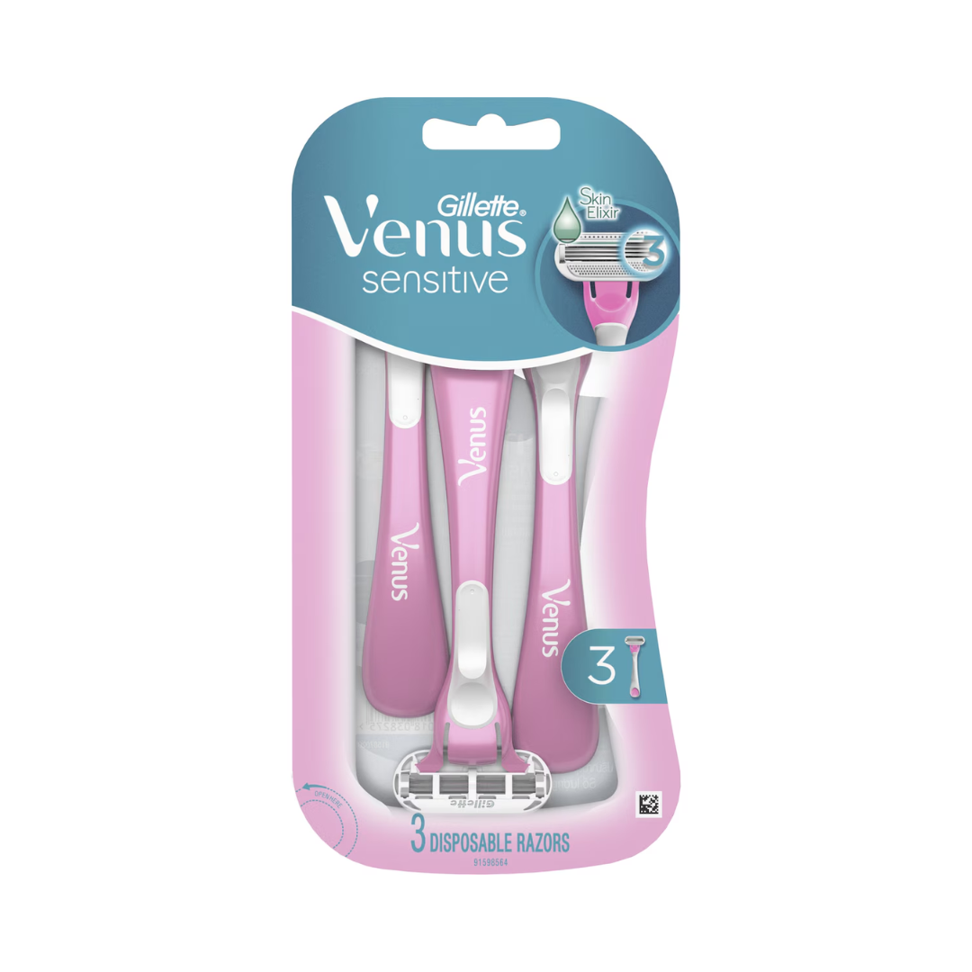 Gillette Venus Sensitive Disposable Razors 3 Pack
