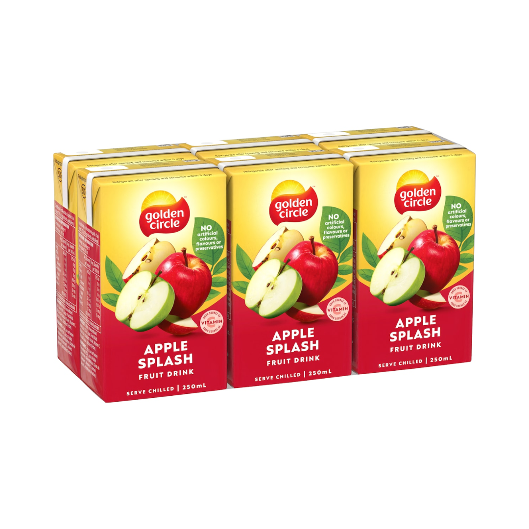 Golden Circle Apple Splash 250ml 6 Pack