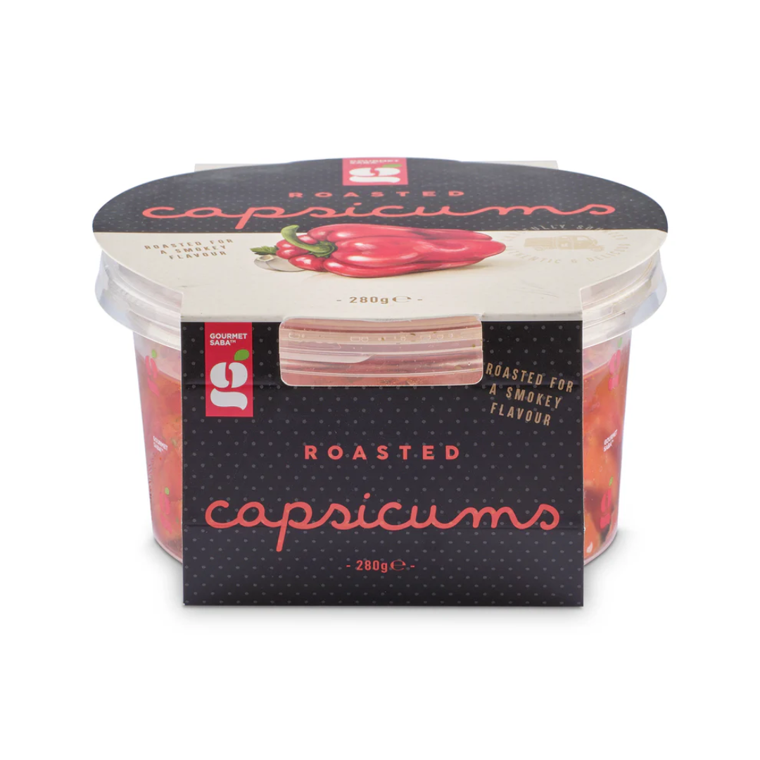 Gourmet Saba Roasted Capsicums 280g
